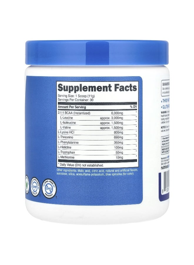 Nutricost - Nutricost, Performance, EAA, Blue Raspberry, 11.8 oz (330 g) - Image 1