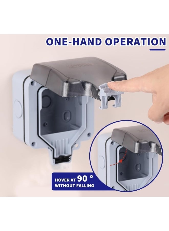 melfi Melfi Launches IP66 Rated Waterproof Outdoor Sockets for Ultimate Rainproof Wall Electrical Outlets (SINGLE)  - Image 4