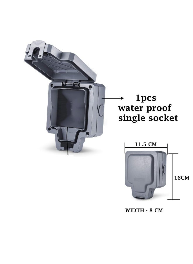 melfi Melfi Launches IP66 Rated Waterproof Outdoor Sockets for Ultimate Rainproof Wall Electrical Outlets (SINGLE)  - Image 2