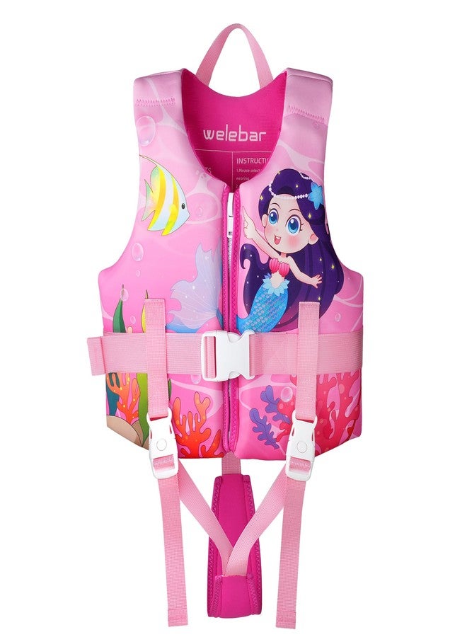 Welebar Kids Swim Vest, Toddler Floaties with Adjustable Safety Strap Swimming Aids Child Float Swimsuit for Boys and Girls Age 2-10 Years Old/22-88lbs - Image 1