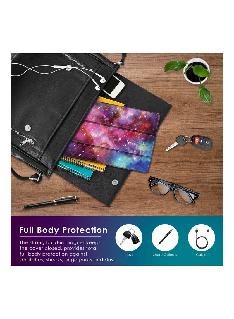 Zikra Slim Leather Tri-Fold Case for Samsung Galaxy Tab S8 Plus 5G, 12.4" Cover for Galaxy Tab S8p/S7p/S7FE with Auto Sleep/Wake and Magnetic Stand. - Image 4