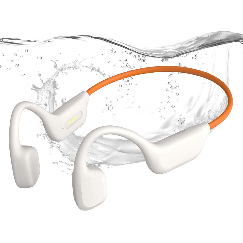 Opinta Swimming Headphones, IPX8 Waterproof Bone Conduction Headphone Wireless Underwater Earbuds with 32GB Memory for Swimming, Cycling, Marathon - Image 1