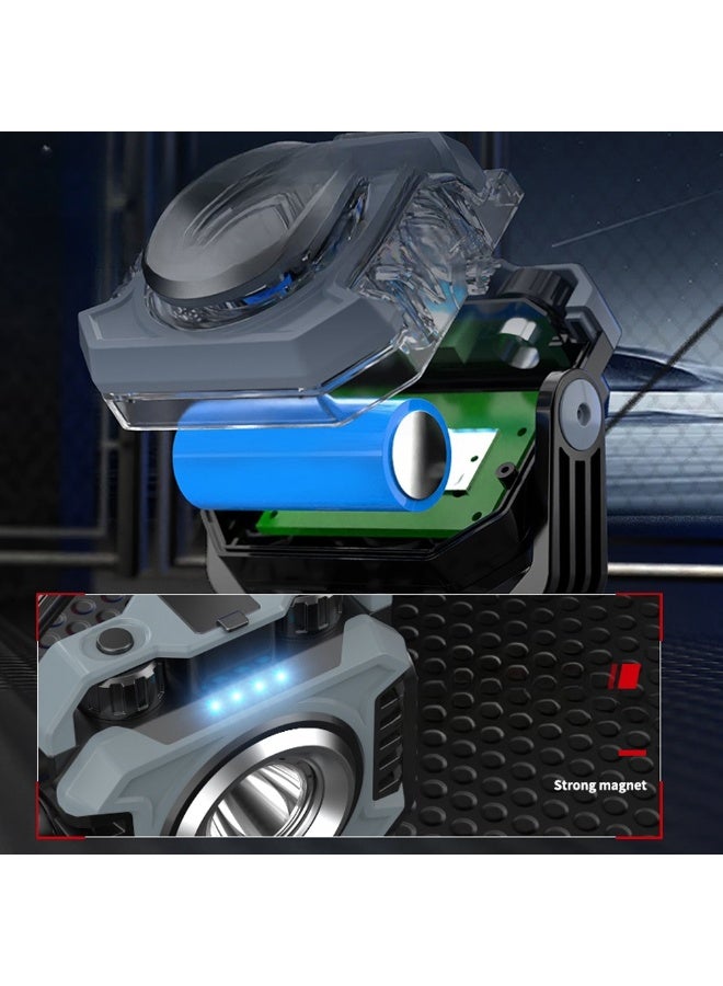 توبيز مصباح عمل LED CPL-T43 من Toby's، ضوء ثابت قابل للتعتيم، مغناطيسي، قابل لإعادة الشحن، مصباح LED قابل للحمل، خفيف الوزن، لإصلاح السيارات، للتخييم المنزلي والأنشطة الخارجية - Image 5