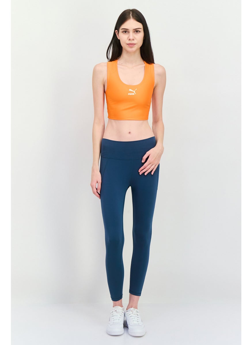 PUMA Women Tight  Fit Sleeveless Outdoor Tank Top, Orange  - Image 4