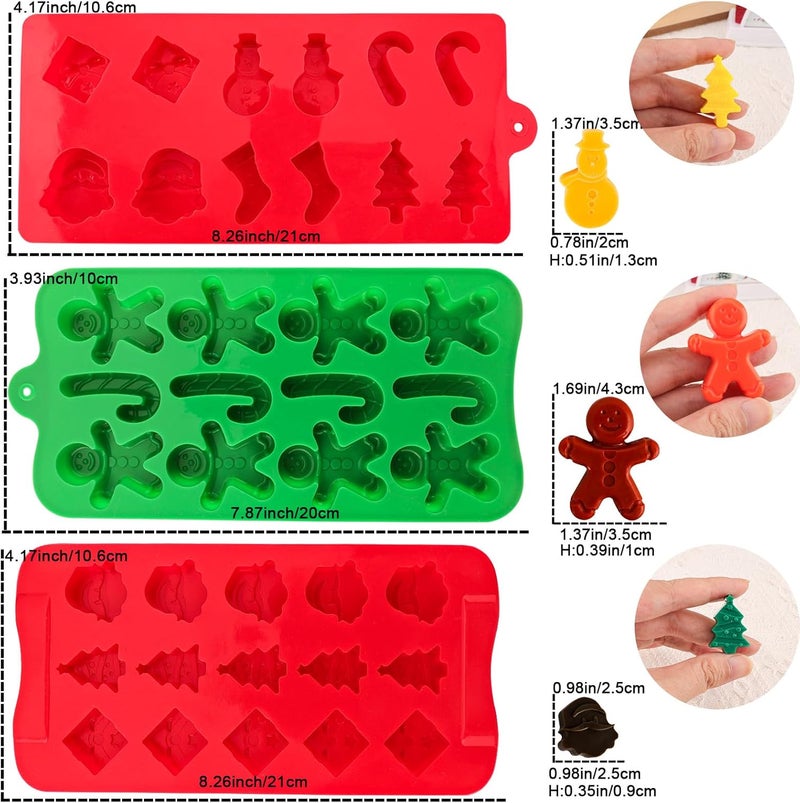 Winerming Christmas Silicone Molds Set - Image 2