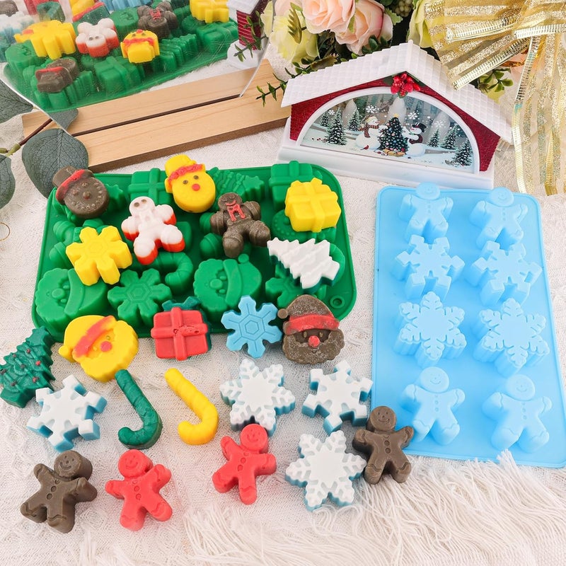 Winerming Christmas Silicone Molds Set - Image 4