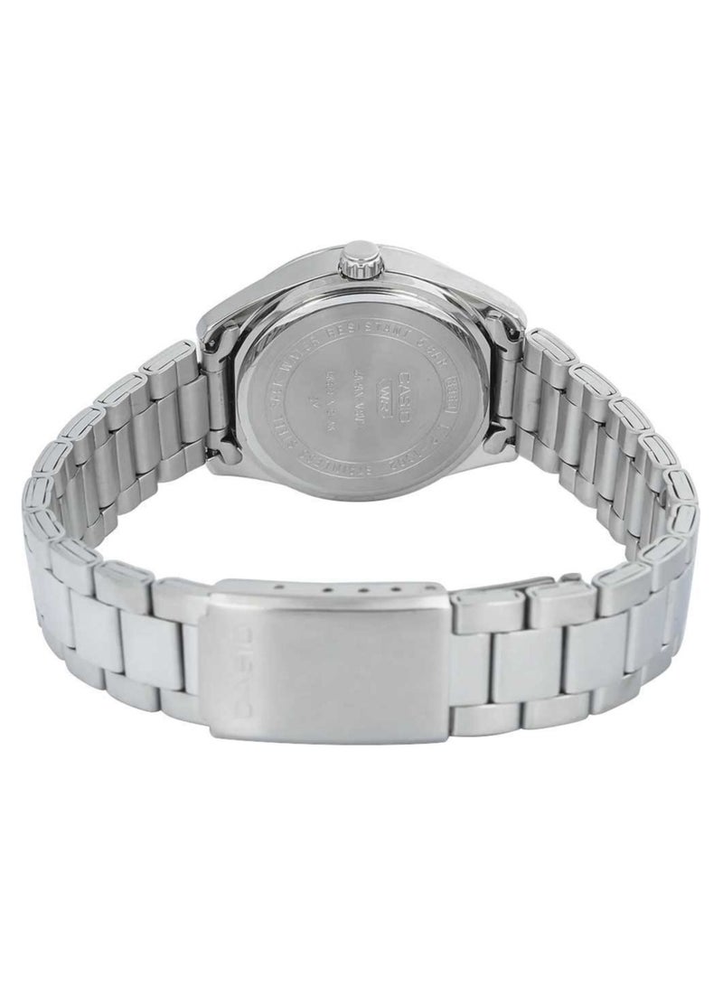 CASIO LTP-1302DS-4A Women's Analog Quartz Watch with Pink Mother-of-Pearl Dial and Stainless Steel Bracelet - Image 3