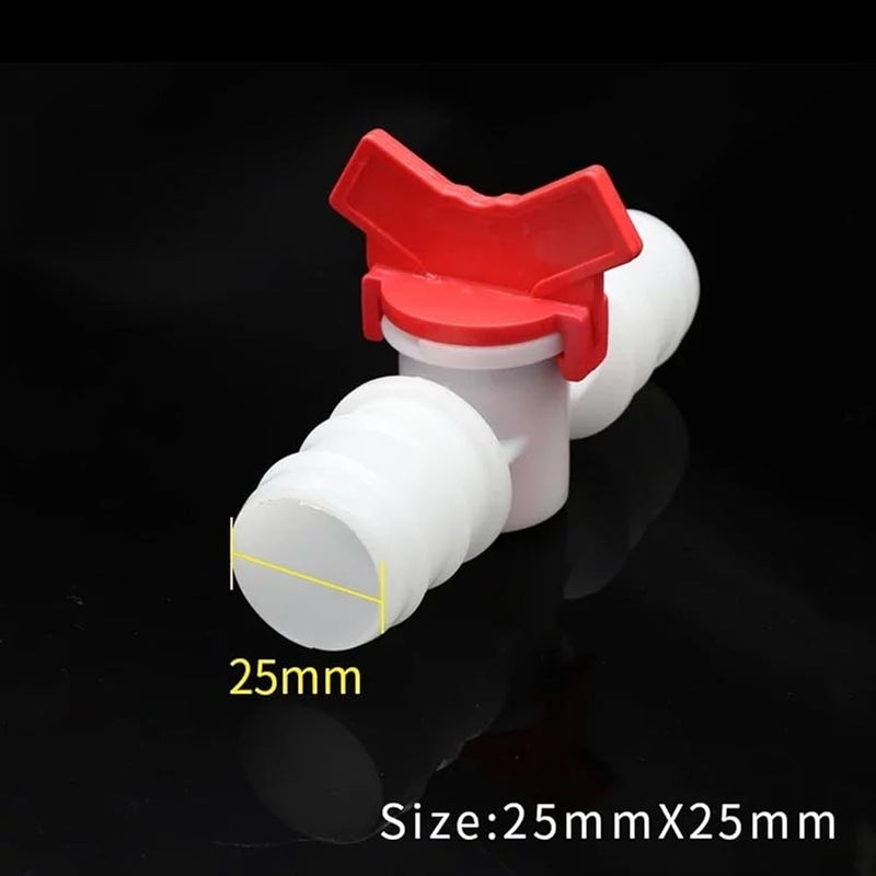 مقبس صمام كرة بارب من PVC مقاس 32 مم للري الدقيق في أحواض الأسماك والحدائق - Image 3