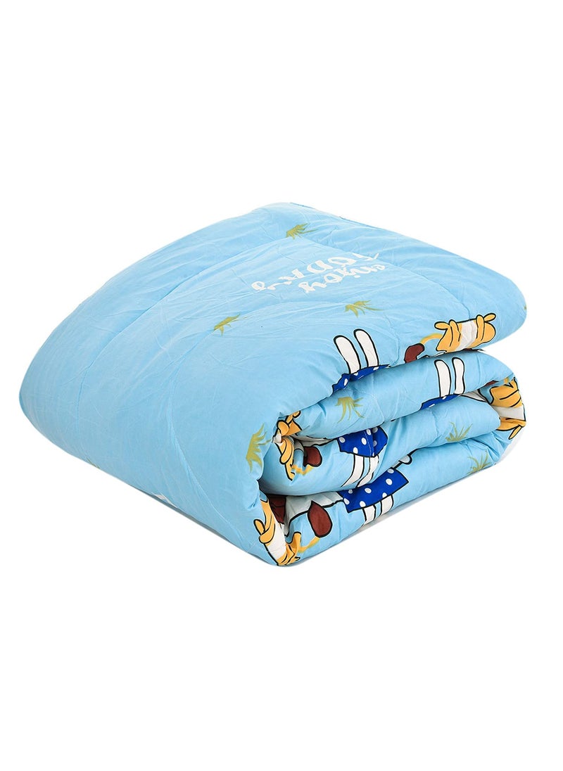 COZY FURNISH COZY FURNISH Microfiber Cartoon Printed AC Duvet Quilt Comforter Lightweight Comforter Single60X90Inches Lion Single  - Image 3