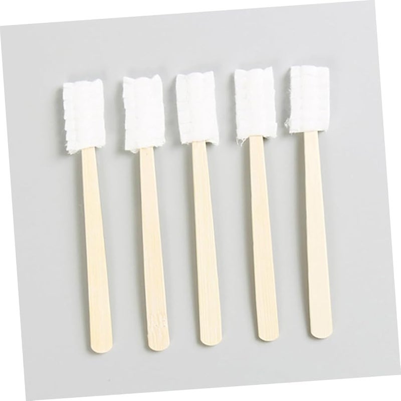 Postpartum Travel Toothbrush 30pcs Disposable Cotton Gauze Gentle Ergonomic Portable - Image 3