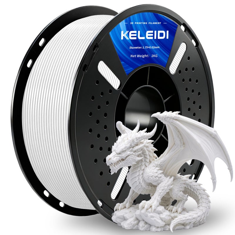 PLA Basic 3D Printer Filament 1.75mm 1kg Spool Neatly Wound Compatible with Bambu Lab Printers - Image 1