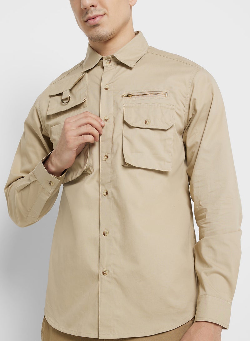 Seventy Five Pocket Detail Shirt - Image 3