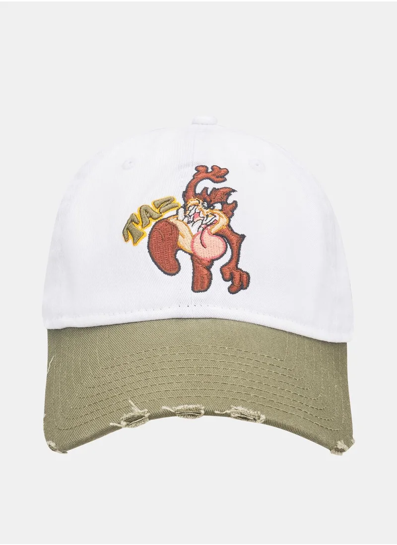 نيو ايرا Men's Warner Brothers Tazmanian Devil Washed 9TWENTY Cap