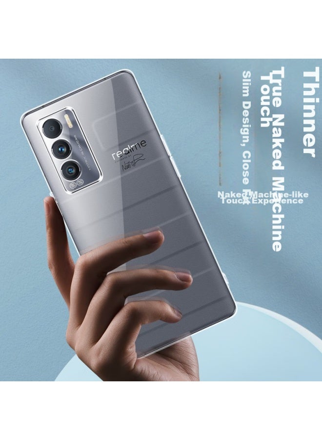 Freeson Compatible With Realme Gt غطاء هاتف، حماية كاملة رفيعة مضادة للصدمات غلاف ناعم من TPU الشفاف ، شفاف - Image 2