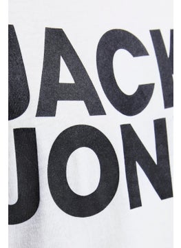 Jack Jones Crew Neck Logo T-Shirt-Corplogo  - Image 5