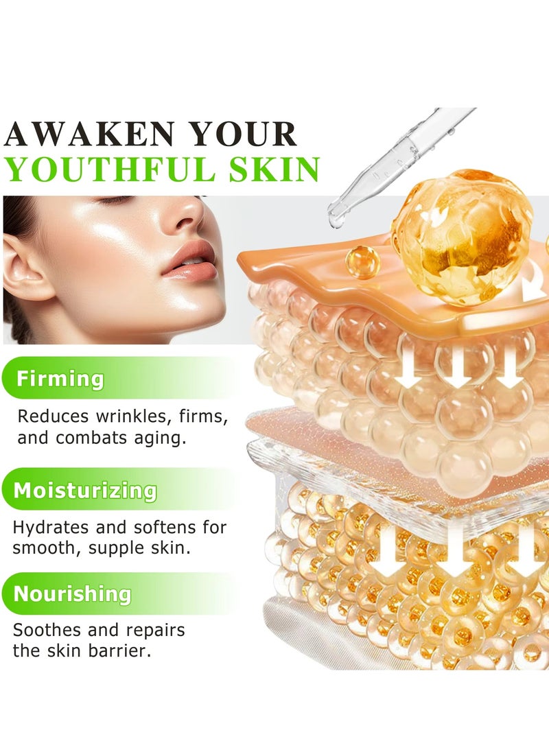 ATOANY - 60ml 20% Vitamin C Serum with Vitamin E and Ferulic Acid Serum for Face and Neck Boost Skin Collagen Hydrate and Plump Skin Reduce Fine Lines Anti Aging and Wrinkle Facial Serum - Image 1