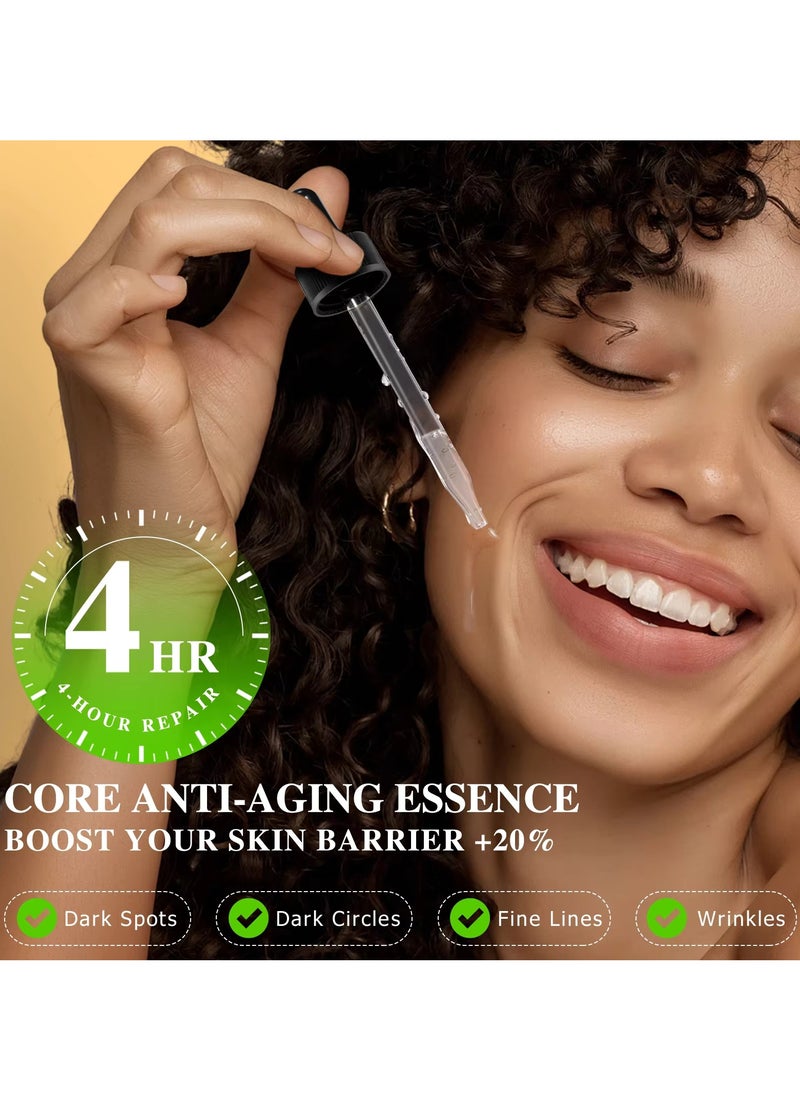 ATOANY - 60ml 20% Vitamin C Serum with Vitamin E and Ferulic Acid Serum for Face and Neck Boost Skin Collagen Hydrate and Plump Skin Reduce Fine Lines Anti Aging and Wrinkle Facial Serum - Image 1