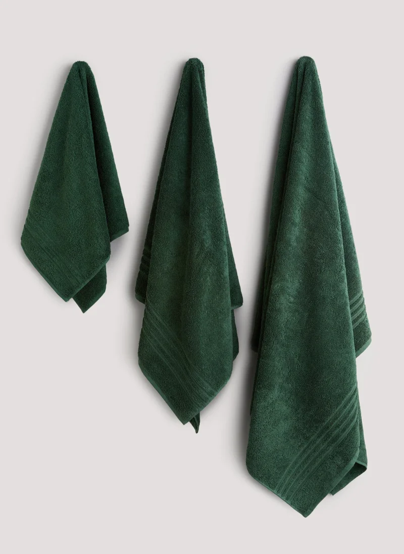ماتلان Green 100% Egyptian Cotton Towels