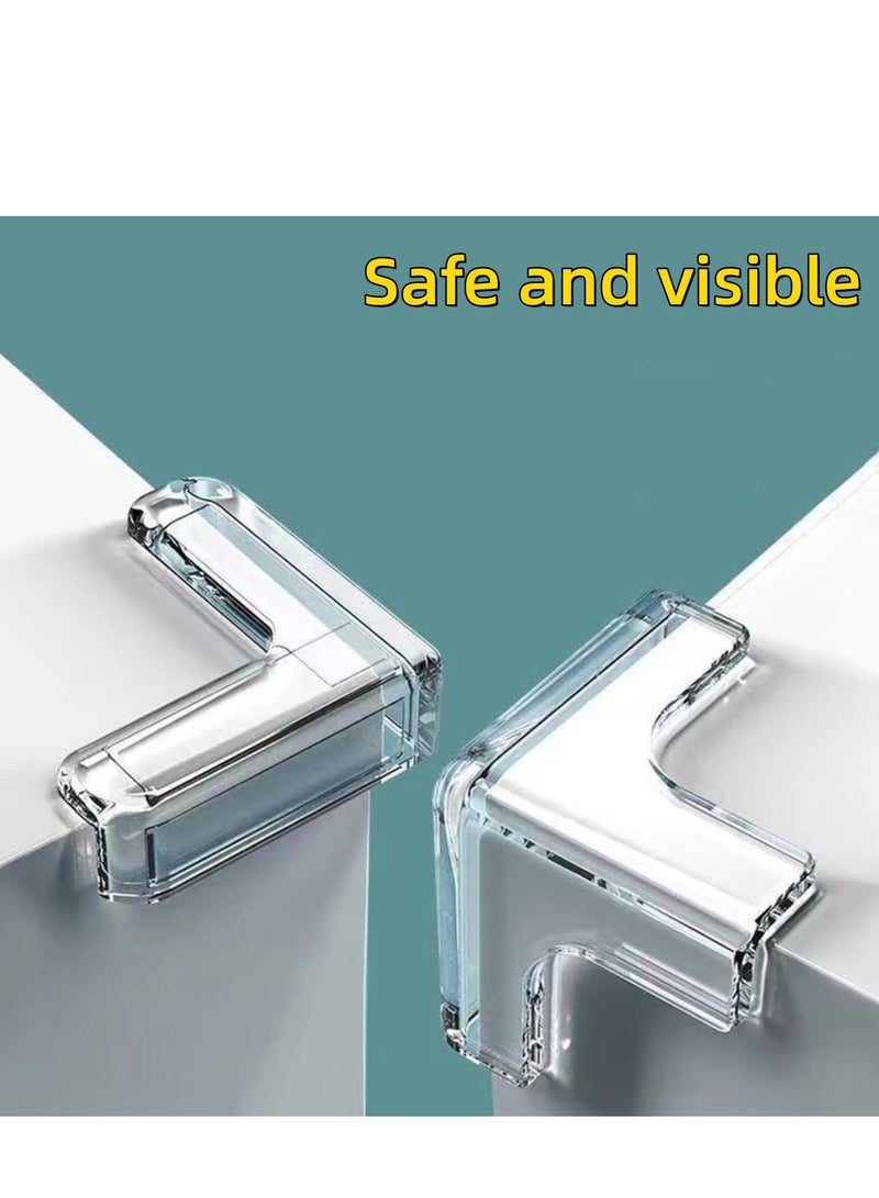 (10 Pack) Corner Protectors Baby Clear Corner Guards Table Edge Protectors Baby Safety Corner Bumpers Covers Furniture & Sharp Corner Baby Proofing T-Shaped - Image 5
