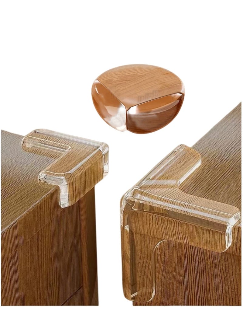 (10 Pack) Corner Protectors Baby Clear Corner Guards Table Edge Protectors Baby Safety Corner Bumpers Covers Furniture & Sharp Corner Baby Proofing T-Shaped - Image 1