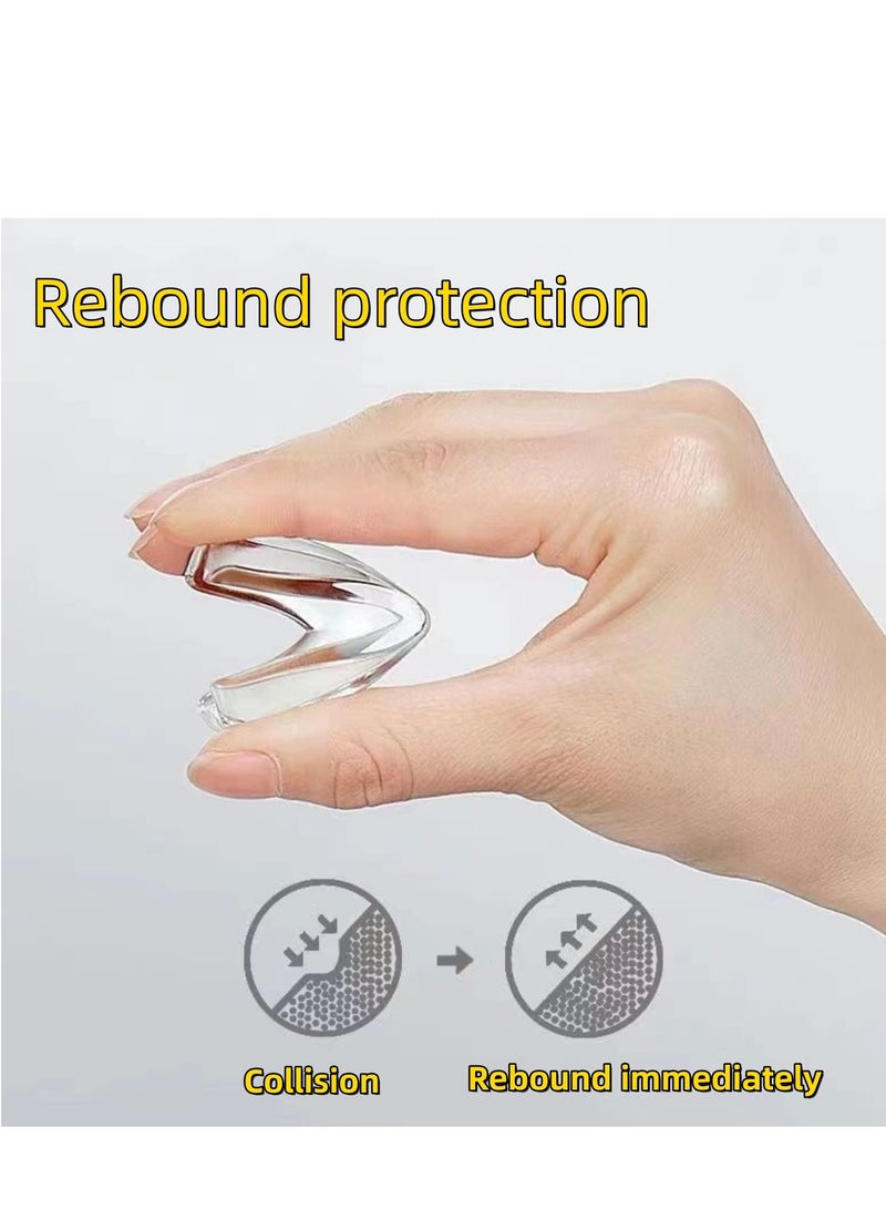 (10 Pack) Corner Protectors Baby Clear Corner Guards Table Edge Protectors Baby Safety Corner Bumpers Covers Furniture & Sharp Corner Baby Proofing T-Shaped - Image 4