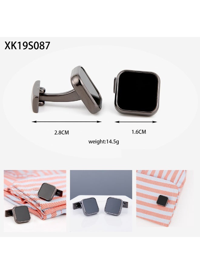 Simple Style Unique Design Cufflinks for Men