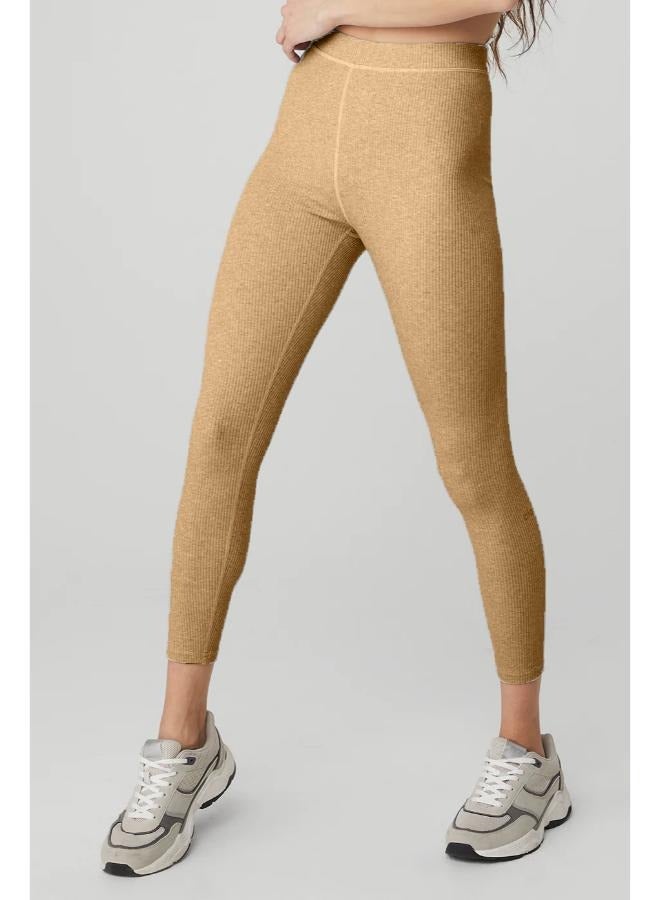 Cropped High Waist Designer  Shapewear Custom Leggings for Women KU120  - Image 1