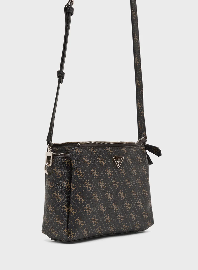 GUESS Noelle II Tri Compartment Crossbody