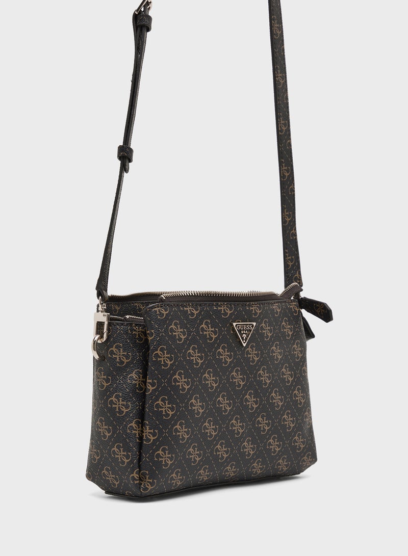 GUESS Noelle II Tri Compartment Crossbody  - Image 5