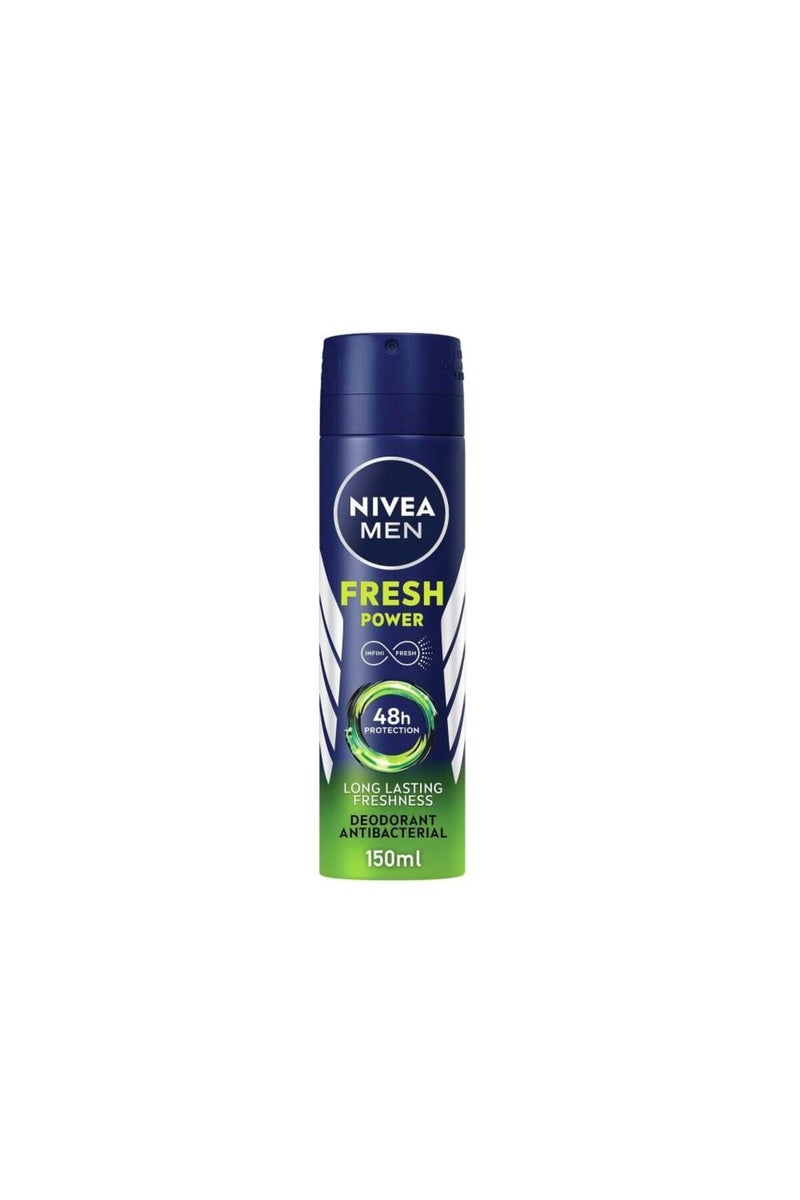 NIVEA  Spray FRSH POWER MEN 150ML