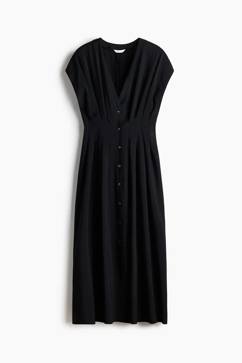 H&M Button-front midi dress