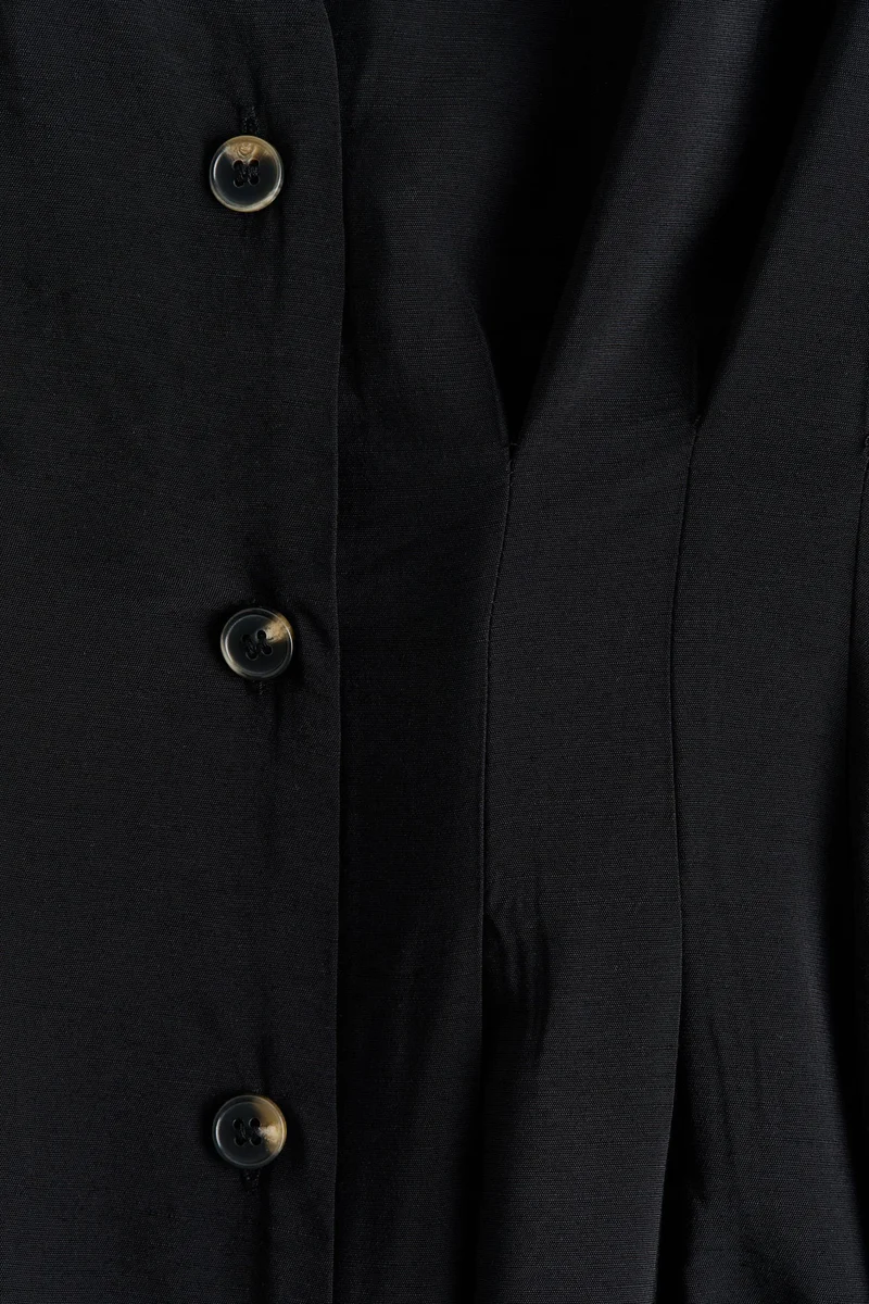 H&M Button-front midi dress