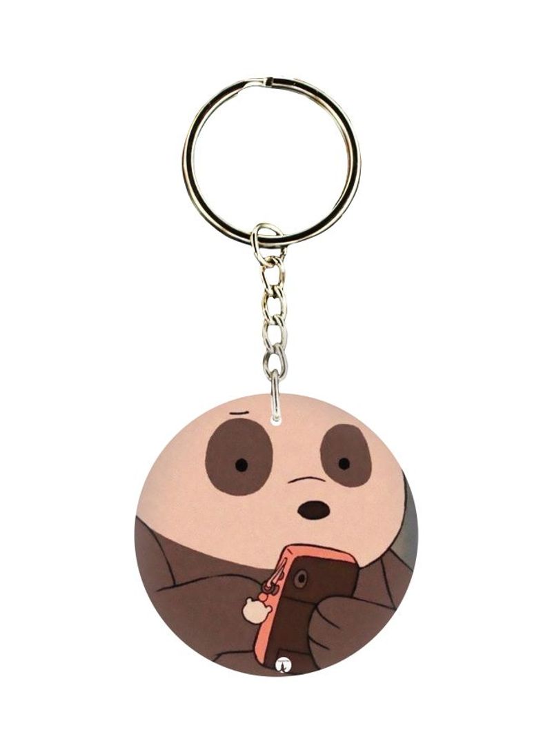 Cartoon Printed Keychain