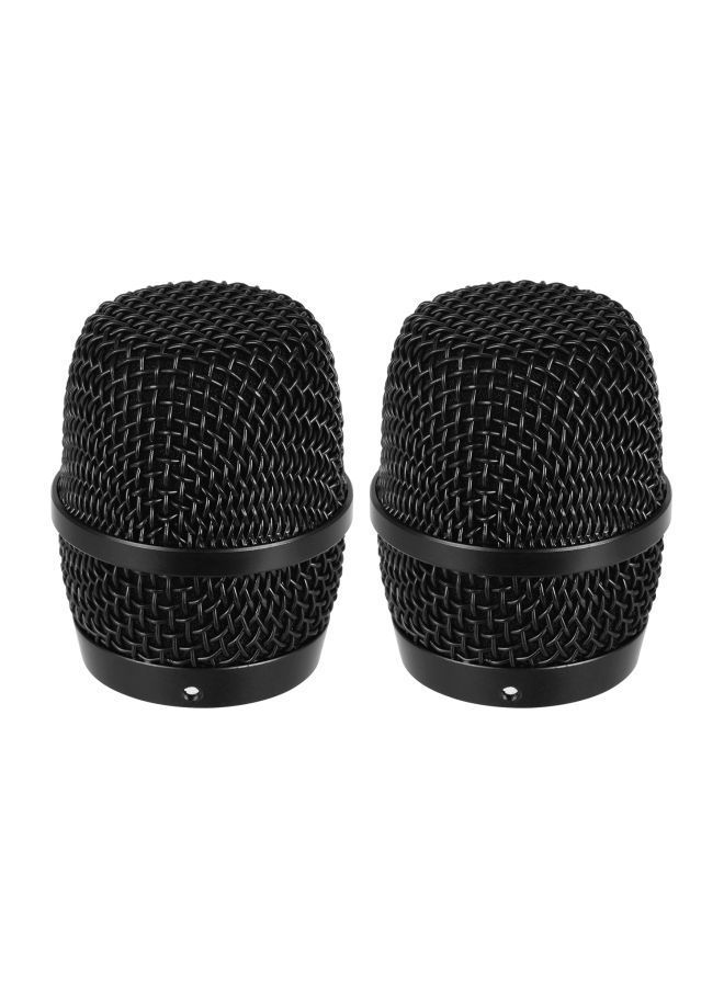 نيبمينينت سماعات رأس بديلة لأجهزة ميكروفون لاسلكية طراز BBS K100/K200/K300/4100/4500 من قطعتين I5914 أسود - Image 1