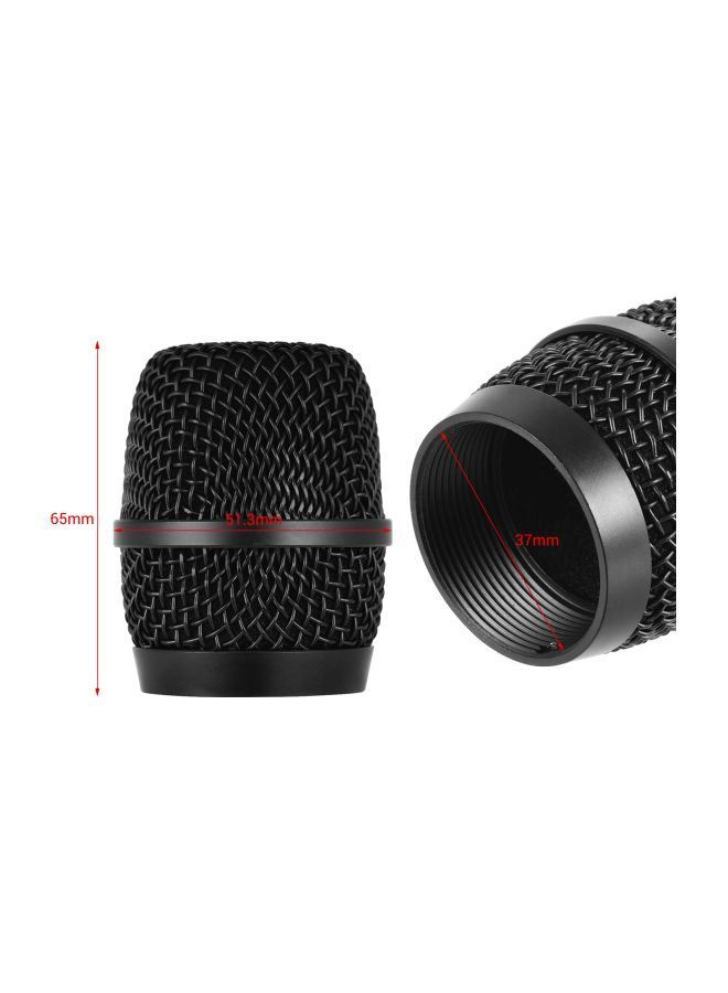 نيبمينينت سماعات رأس بديلة لأجهزة ميكروفون لاسلكية طراز BBS K100/K200/K300/4100/4500 من قطعتين I5914 أسود - Image 2