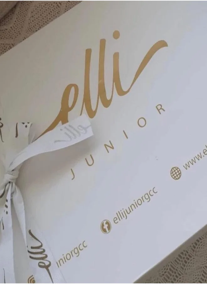 Elli Junior Cute gift set: Knitted & Organic Blanket