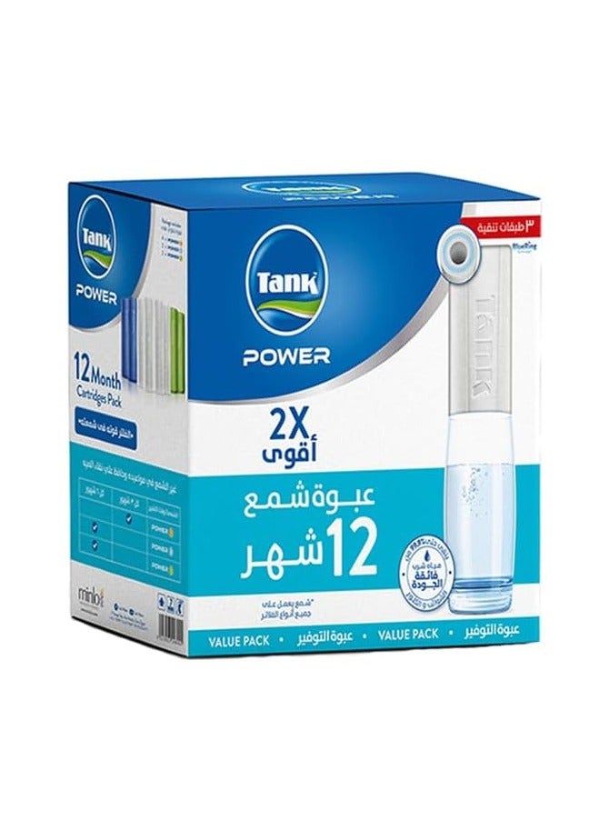 Tank Power Cartridges - 1 Year Pack - Image 1