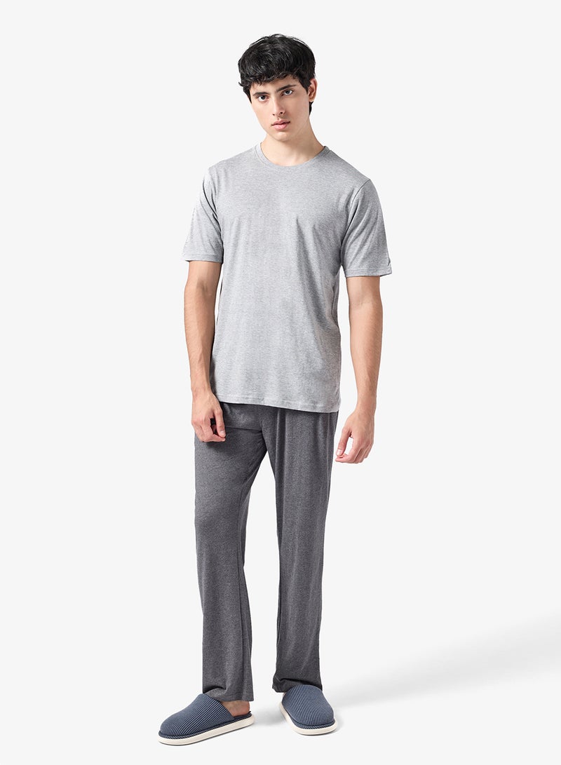 سفنتي فايف طقم بيجامة قميص وبنطلون - Image 1