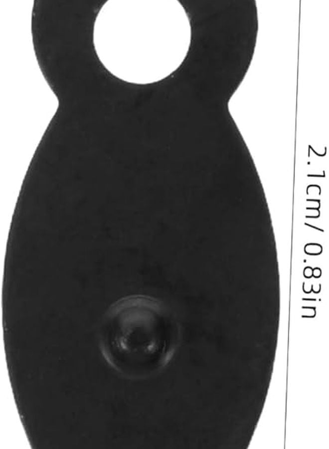 100pcs Black Metal Picture Frame Hardware Clips Turn Button Fasteners For Easy Installation - Image 3