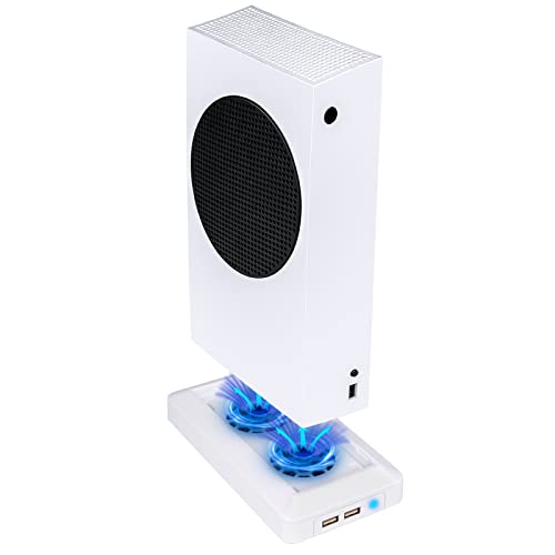 U/D Console Cooling Fan Compatible for Xbox Series S USB External Cooler Turbo Temperature Control Fan Console Cooling System for Xbox Series S - Image 1