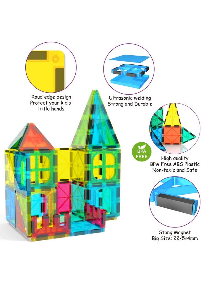 مجموعات بناء بلاط مغناطيسي للأطفال، مكعبات مغناطيسية ثلاثية الأبعاد، ألعاب بناء تعليمية، هدايا للأطفال الصغار، الأولاد والبنات، 3 4 5 6 7 8 9 10 سنوات فما فوق - pzsku/Z087B01AE8A883E6094A4Z/45/_/1734347969/058120be-72de-4a75-8a56-478c0294c249