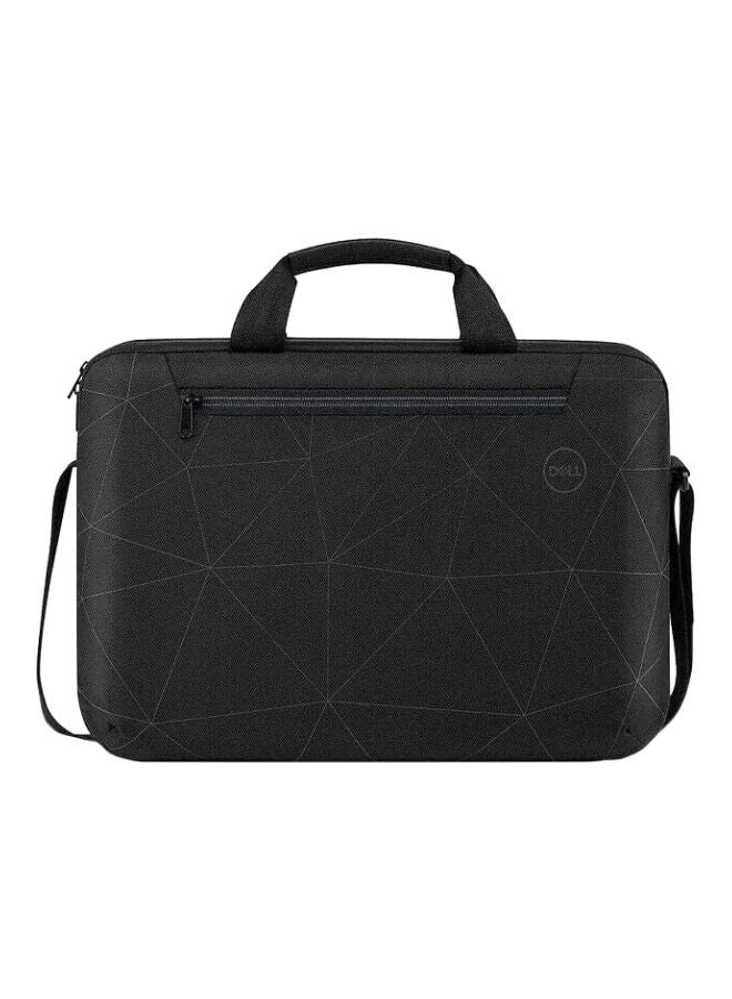 DELL Essential Leather Laptop Briefcase - 15.6 Inch Black - Image 1