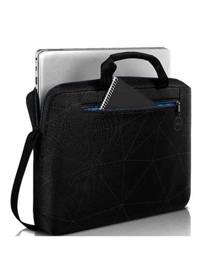 DELL Essential Leather Laptop Briefcase - 15.6 Inch Black - Image 3