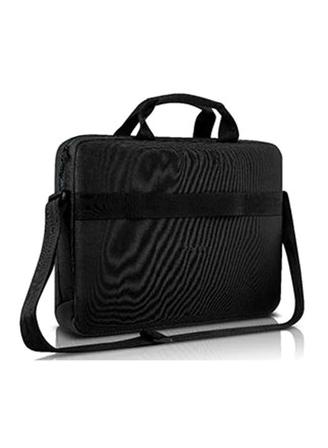 DELL Essential Leather Laptop Briefcase - 15.6 Inch Black - Image 2