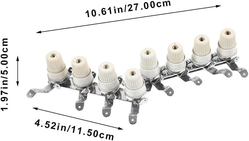 KHBUAB Metal Sewing Thread Tension Clamp Thread Guide Sewing Machine Accessories and Embroidery Use - Image 2