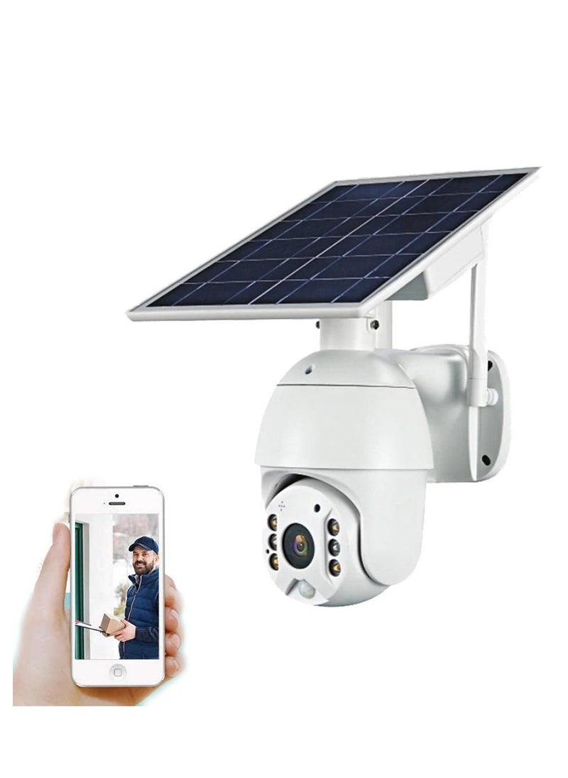 Crony CRONY RBX-S10 Low power 4G solar camera  5mp 1080P HD Solar Panel Outdoor Surveillance Waterproof CCTV Camera Smart Home Two-way Voice Intrusion Alarm  - Image 1