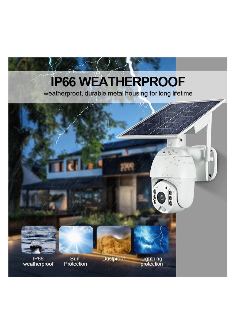 Crony CRONY RBX-S10 Low power 4G solar camera  5mp 1080P HD Solar Panel Outdoor Surveillance Waterproof CCTV Camera Smart Home Two-way Voice Intrusion Alarm  - Image 4