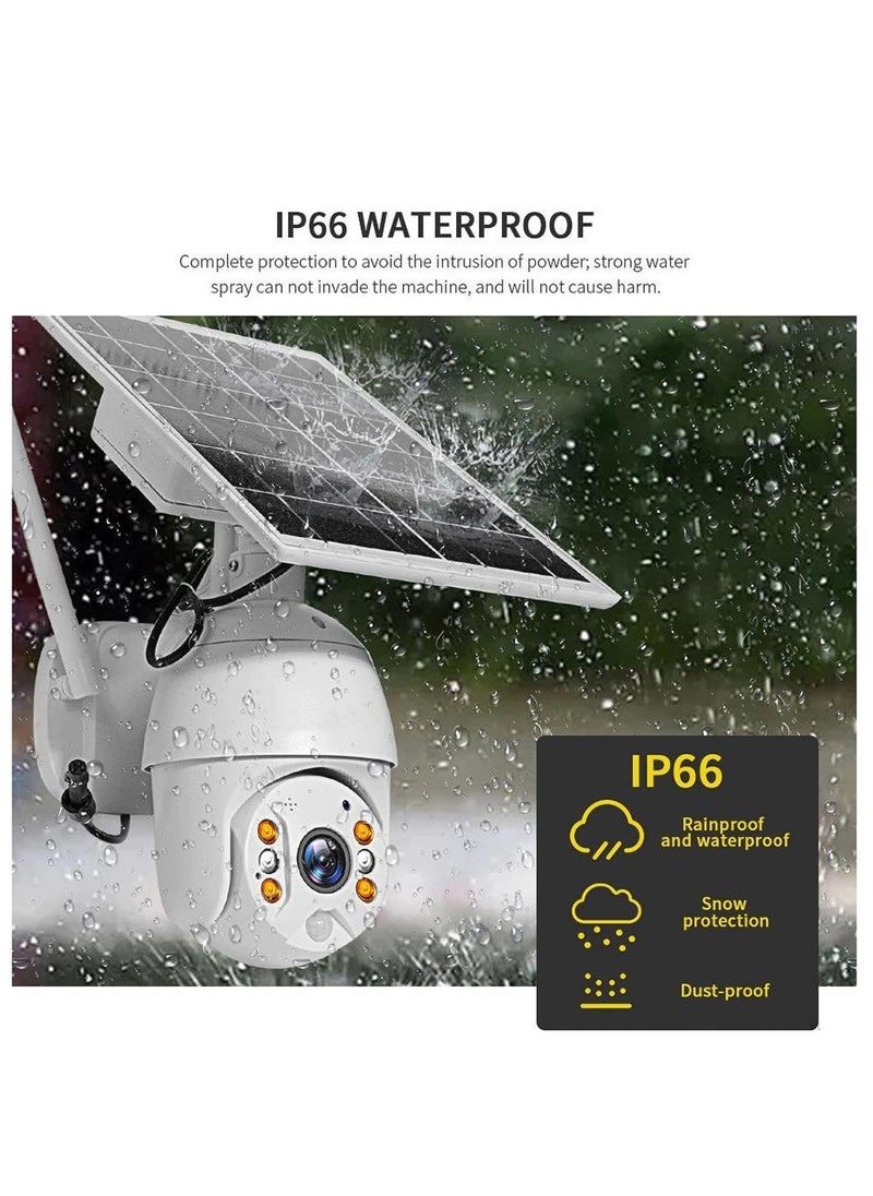 Crony CRONY RBX-S10 Low power 4G solar camera  5mp 1080P HD Solar Panel Outdoor Surveillance Waterproof CCTV Camera Smart Home Two-way Voice Intrusion Alarm  - Image 5