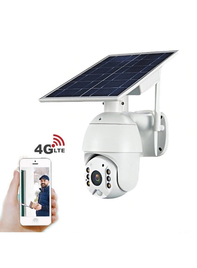 CRONY RBX-S10 Low power 4G solar camera  5mp 1080P HD Solar Panel Outdoor Surveillance Waterproof CCTV Camera Smart Home Two-way Voice Intrusion Alarm - Image 1