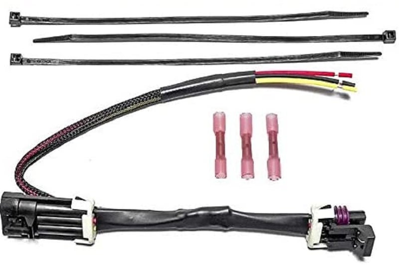 Muzzys Tail Light Whip Power Harness Adapter Splice Pigtail Jumper FITS: 2012-2023 Can Am Maverick X3, Max, X-DS, etc. for Powering LED Whips Brake Lights License Plate Lights or Any 12v Accessory - Image 1